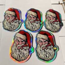 10 个圣诞老人聚酯薄膜密封袋 - 可重复密封的塑料礼品和零食袋，适合圣诞节、宰牲节派对等、母亲节、伴娘礼物、毕业礼物、生日礼物、婚礼礼物 - 彩色 - 查看 6