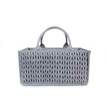 Bolsa organizadora de pañales para bebé, cesta de almacenamiento de ropa de gran capacidad con compartimentos, bolso portátil - Multicolor - Ver 7