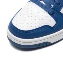 Puma Zapatillas deportivas Rebound LayUp SL, zapatillas altas para exteriores, calzado casual ligero para parejas - Puma blanco-negro-azul - Ver 6