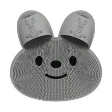 Tapete de massagem para os pés de silicone TPE, 1 peça, tapete antiderrapante para banheiro, esfregão para os pés, decoração para casa e banheiro, decoração de outono, volta às aulas