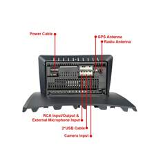 EZoneTronics Android 10.1 For Renault Megane 2 2004-2008 Car Radio Stereo 9 Inch Head Unit Touch Screen High Definition GPS Navigation AM/FM Bluetooth WIFI USB Mirror Link Player 2G RAM 32G ROM - Black - View 10