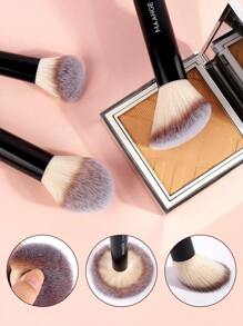 MAANGE 13Pcs Professional Soft Long Tube Makeup Brush Set,Powder Brush Contour Brush Blush Brush Foundation Brush Highlight Brush Eyeshadow Brush Shadow Brush Concealer Brush Blending Brush Eyebrow&Eyelash Brush,Makeup Tools With Soft Fiber For Easy To Carrying,Set For Travel,Gift For Women&Girls - 彩色 - 查看 9