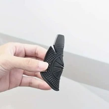 雨刮臂孔保护垫2，汽车前雨刮器保护罩，通用挡风玻璃雨刮器孔盖，汽车外部配件