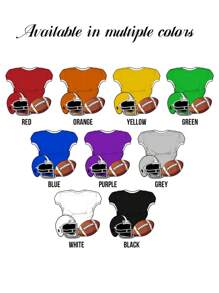 1pc Customized Football Name & Number Christmas Tree Ornament, American Football Christmas Decor, Christmas Gift, Athlete Decoration, Football Team Gift, Gift For Boyfriend