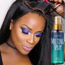 1pc Lace Melting Spray And Holding Spray(120ml), Extreme Hold Melting Spray For Lace Wigs, Glueless, Strong Natural Finishing Hold, Dries Quickly, Wig Melting Spray & Hair Adhesive For Wigs