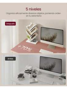 VASAGLE Storage Rack - White - View 2