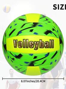 Size 5 Indoor/Outdoor Match Training Beach Volleyball - Army Green - View 4