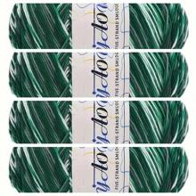 4 Ovillos de 5 cabos de Hilo de leche para bebé multicolor degradado, peso grueso para manualidades DIY como muñecas, bufandas, zapatos