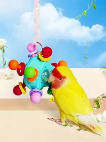 1pc Parrot Chew Toy, Boredom Relief Bite Stick Cage Toy For Medium And Small Sized Parrots, Intellectual Entertainment