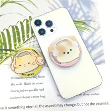 Minh họa theo phong cách Ins Chó xoăn Thích hợp cho Giá đỡ từ tính Magsafe Điện thoại di động Máy tính để bàn có thể thu vào Slouchy Artifact - Nhiều màu - Xem 4