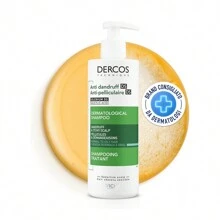 Dercos Anti-Dandruff Shampoo For Normal To Oily Hair 390ml - Apricot - View 1