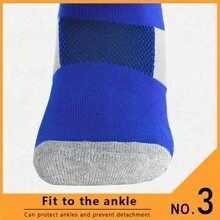 1 Paar dick gepolsterte Terry Hohe Fußball/Fußball Socken, Unisex Sport Socken für Aktivitäten wie Fechten, Reiten, Golf, American Football, Baseball, Skifahren