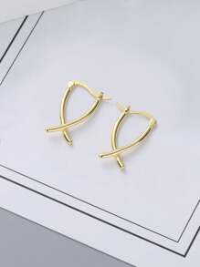 1對簡約風耳環