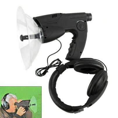 Dispositivo de observación y grabación de aves, dispositivo de escucha, amplificador de sonido digital electrónico, dispositivo de grabación digital que incluye auriculares, rango visible de hasta 300 pies de largo alcance
