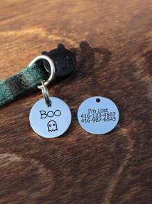 Customizable Pet Tags For Cats, Dogs & Collars, Engraved Cat Tags, Fish-Shaped Cat Tags, Funny Cat Tags, Cat Address Tags, Personalized Key Chains