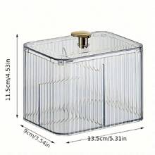 1 buc. Organizator de birou acrilic transparent - Cutie de depozitare ușoară pentru machiaj, ruj, ață dentară și accesorii de dentiție - Suport din plastic independent pentru casă și birou, separator de sertar, organizare, parfum, organizator de parfum, dormitor, organizator, depozitare, baie, raft de depozitare, organizare, produse pentru piele, organizator de machiaj>rotativ, depozitare cosmetice, cameră, cutie de bijuterii, organizator de bijuterii, organizator de bijuterii, organizator de machiaj, organizator de machiaj, depozitare, suport de machiaj, suport pentru pensule de machiaj, articole de toaletă, pentru plajă de vacanță, colecție de baie, colecție de dormitor, capacitate mare