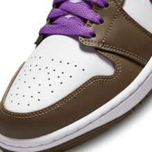Nike Air Jordan 1 Low Purple Mocha 553558-215 Men's Fashion Sneaker New - Brown - View 7
