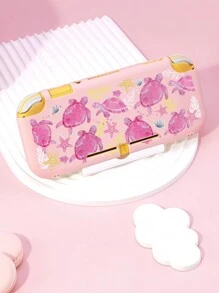 1pc Ocean, Turtle Pattern Switch Game Accessories Protective Case, Compatible With Nintendo Switch NS/Switch OLED, Compatible With Switch Console Accessories, Full Set Including Storage Bag, Card Slot Base, Game Card Case, Dust Cover, Best Gift Compatible With Switch Players