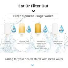 1pc Tap Water Purifier Washable Replacement Kitchen Faucet Strainer Water Saving Aerator Nozzle Tap Filter Chlorine Bathroom Fixture