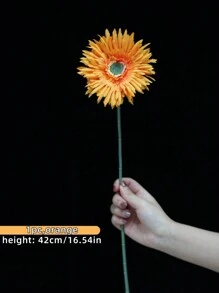 1 CÁI/3 CÁI/7 CÁI, Hoa cúc vạn thọ lụa nhân tạo, Có thể uốn cong và không phai màu - Dùng để trang trí tường hoa tự làm, Bố trí bối cảnh, Bình hoa phòng khách và phòng ngủ, Đám cưới, Tiệc tùng, Trang trí nhà cửa, Đồ nhồi bàn làm việc, Trang trí phòng - nhiều màu - Xem 11