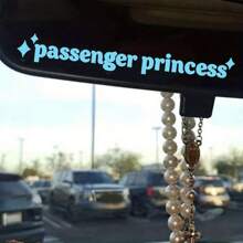 Princess Passenger Vinyl Decals For Car Rearview Mirrors - Easy Apply, Durable & Stylish Exterior Accessories - one-size - View 18