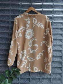 Women's Kimono Blouse Dune Cardigan Kimono Beach Cover-Up - 米加白 - 查看 2