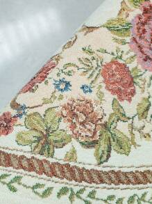 全新圆形地毯，Chenier 圆形地毯，地垫，入口防滑垫，门垫，卧室厨房防滑垫，咖啡桌垫，沙发垫地毯卧室客厅地毯 - 米色 - 查看 7