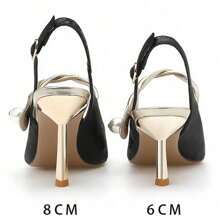 Chinese Style High Heels For Women 2024 Autumn New Style With Cheongsam Stiletto Pointed Toe Single Strap Closed Toe Sandals