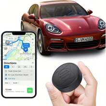 (3-Pack)GPS Tracker For Vehicles, Car GPS Tracker Portable Real Time Magnetic GPS Tracking Device, Full Global Coverage Location Tracker For Car, Kids, Dogs, Trucks/ Person. No Monthly Fee/ No Subscription Required - 3PCS - View 2