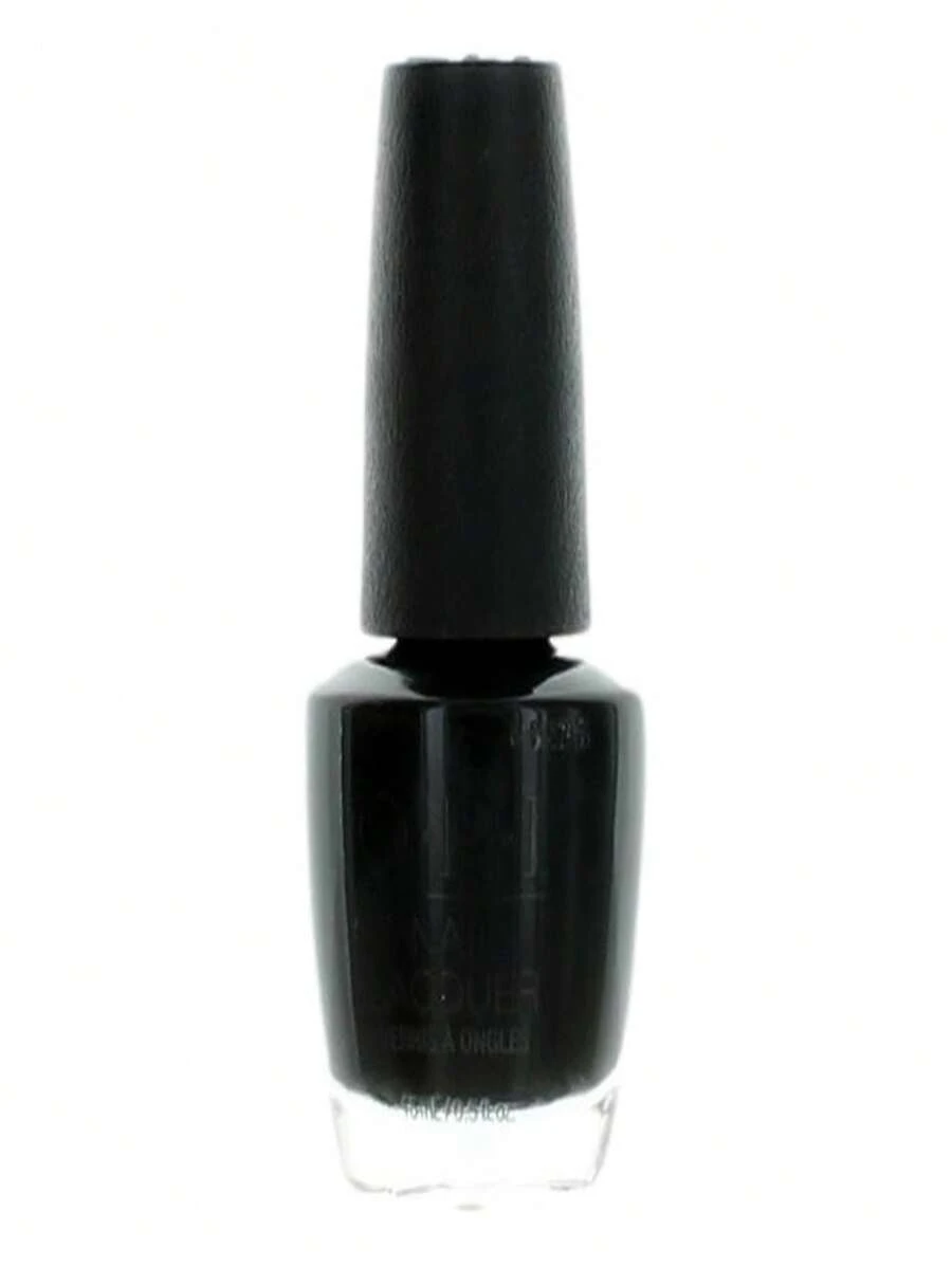 OPI Nail Lacquer By OPI, .5 Oz Nail Color - Black Onyx - View 1