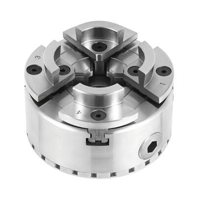 Eatssode Mandrino per tornio a 4 griffe, autocentrante, Mandrino a 4 griffe, Mandrino a griffe M33, Mandrino per piccoli torni per la lavorazione del legno, Mandrino per tornio Mandrino per torni per legno