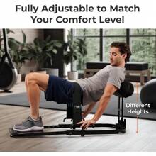 Hip Thrust Machine - Premium Squat & Glute Machine Workout Equipment For At Home Gym With Resistance Bands - Multipurpose Glute Bench Targets Glutes, HIPS & Thighs - Hip Thrust - View 6