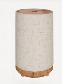 1 Stück Tuch + Holzmaserung Luftbefeuchter mit Aromatherapie Diffuser - Fügt ätherische Öle hinzu, reinigt die Luft und schaltet sich automatisch aus ohne Wasser für eine entspannende Atmosphäre. Perfekt als Dekoration für Zuhause, Zimmer, Schlafzimmer, Büro und Reisegeschenke