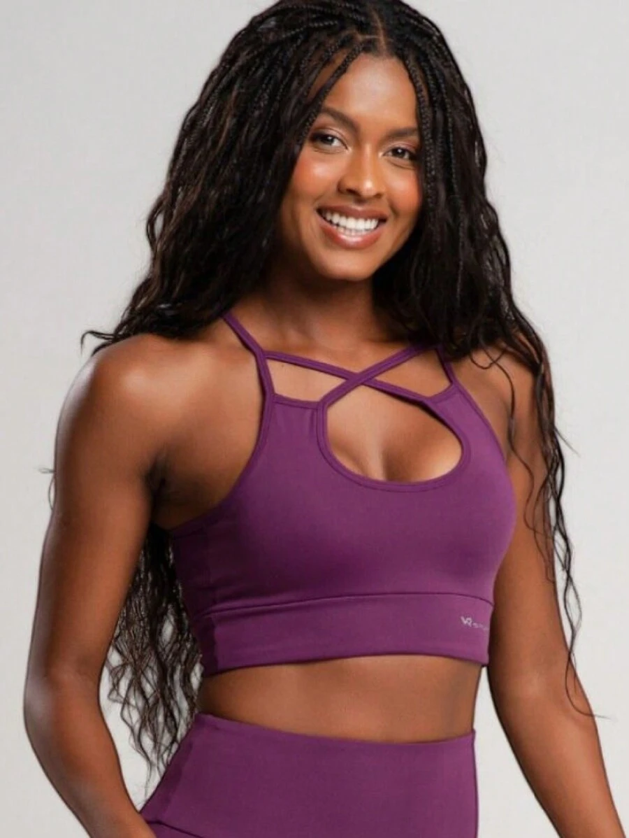 Women Sports Tees & Tanks - Burdeos - Ver 1