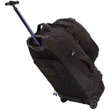 Voyager Wheelie 50 + 20 Litre Rucksack - Padded Airmesh Back Daypack With Lockable Zips And Adjustable Straps - All Season Camping Outdoors And Trekking - Jet Black1 - View 6