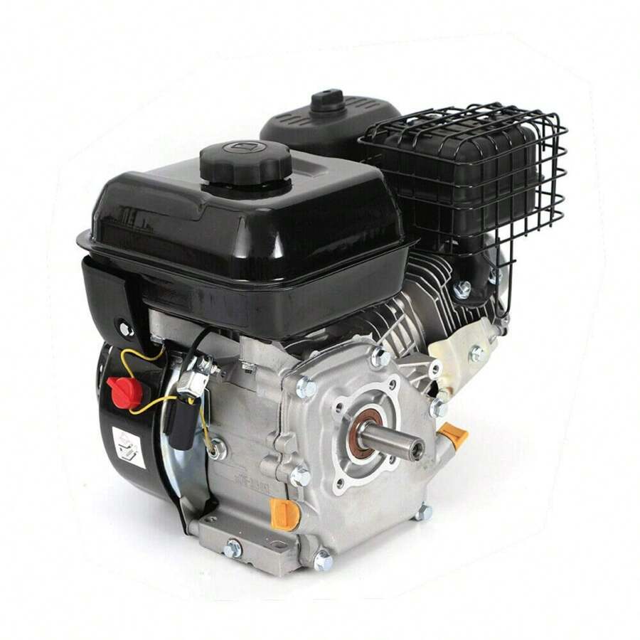 SENDERPICK 7.5HP 4-Stroke Gasoline Engine, Stationary Engine, Industrial Engine, Kart Engine, Air-Cooled Engine With 20mm Shaft [Nice Gift For Your Family & Friend] - 1 - 查看 1