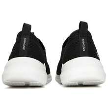 Skechers Giày lười nam, kiểu dáng thường ngày, thích hợp đi bộ 232106-BKW - Đen/trắng - Xem 3