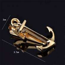 1入獨特的朋克武器形狀領帶夾，男士領帶配飾 - 銀色 - 查看 49