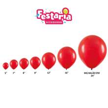 Decorative Balloons - 玫瑰紅 - 查看 5