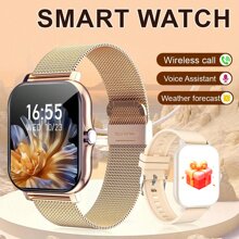 LOMAXFR Reloj inteligente, llamadas/marcación inalámbrica, modo multideportivo, recordatorio y rechazo de llamadas, recordatorio de información, recordatorio de SMS, regalos navideños, regalos de cumpleaños