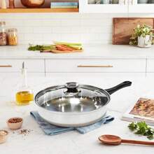 12 Piece Stainless Steel Cookware Saucepan Set Pan Pot Kitchen Cooking Glass Lid - Silver - View 4