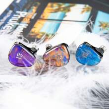 KBEAR KB02 In Ear Monitor, Colorful Hybrid 1DD Bone Conduction IEM In Ears Wired Earbuds Bass With 0.78 2Pin 4N OFC Cable 3.5mm Plug Cable For Gaming Singers Musicians - Coffee Brown - View 7