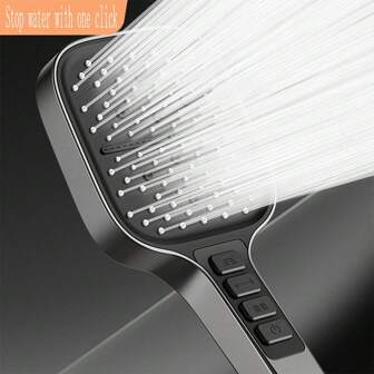 Multi-Function Adjustable Handheld Shower Head, Essential For Home Bathroom, Provides Comfortable Showering Experience With High Water Pressure