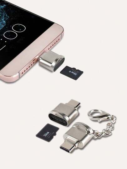 Solid Type-C Portable Card Reader