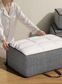 Cation Storage Bag, Clothes Travel Luggage Moving Bag, Large Capacity Home Organizer Bag Dress Pants Shoes Jeans Boots Skirt - Multicolor - View 8