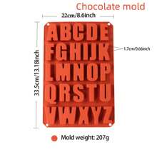 Khuôn Epoxy Pha Lê Chữ Cái Bằng Silicone 26 Chữ Cái Tiếng Anh Mặt Dây Chuyền Làm Bằng Tay Xà Phòng Pha Lê Keo Epoxy Làm Trang Sức Trang Trí Nhà Cửa - Nhiều màu - Xem 10