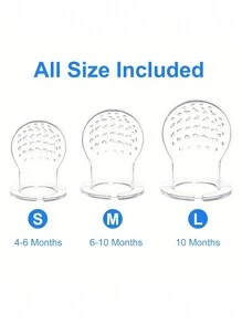 4 Stücke Baby Kleinkind Obst und Gemüse mit Griffen, perfekter Fütter-Ergänzungsnahrungsmittel-Halter mit 3 verschiedenen Größen an Saugeraufsätzen, cartoon Froschform Zahndurchbrecher