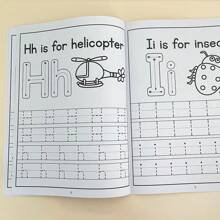 28 Pages ABC Trace Letters: Alphabet Handwriting Practice Workbook For Kids, Preschool Writing Workbook For Pre K, Kindergarten And Kids Ages 3-6, ABC Print Handwriting Book Activity Worksheets - Multicolor - View 9