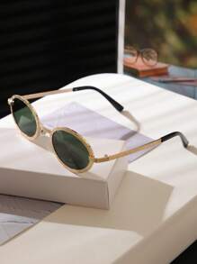 1 Stück Elegante modische Damen Sonnenbrille, geeignet für Outdoor Reisen, Autofahren, Strandurlaub