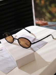 1 Stück Elegante modische Damen Sonnenbrille, geeignet für Outdoor Reisen, Autofahren, Strandurlaub